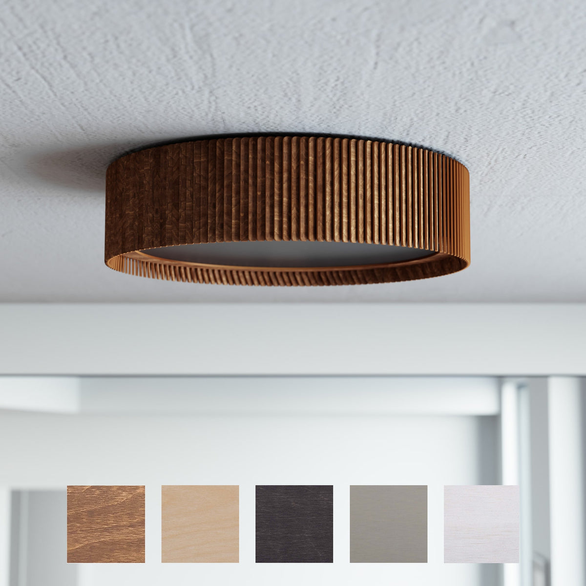 Deckenleuchte PANERA aus Holz