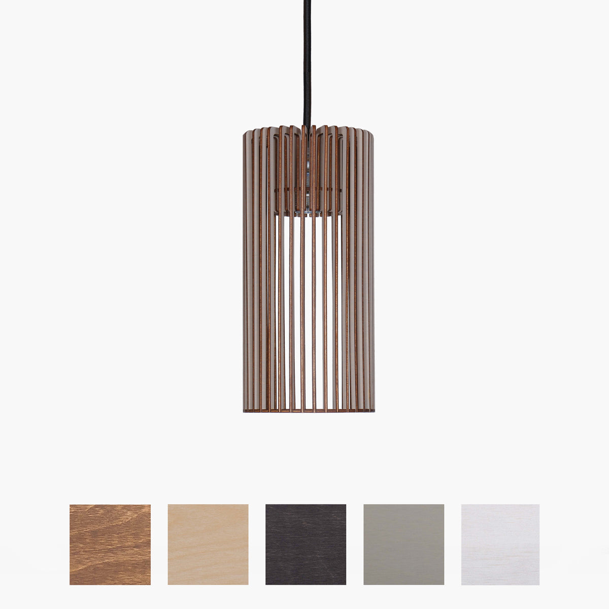 Pendelleuchte CILINDRO aus Holz