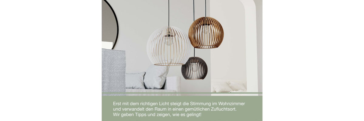 Wohnzimmerlampen aus Holz: Die schönsten Designer-Stücke für dein Zuhause