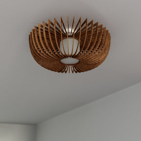 Deckenleuchte RAYOS aus Holz