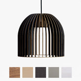 Pendelleuchte CAMPANA aus Holz