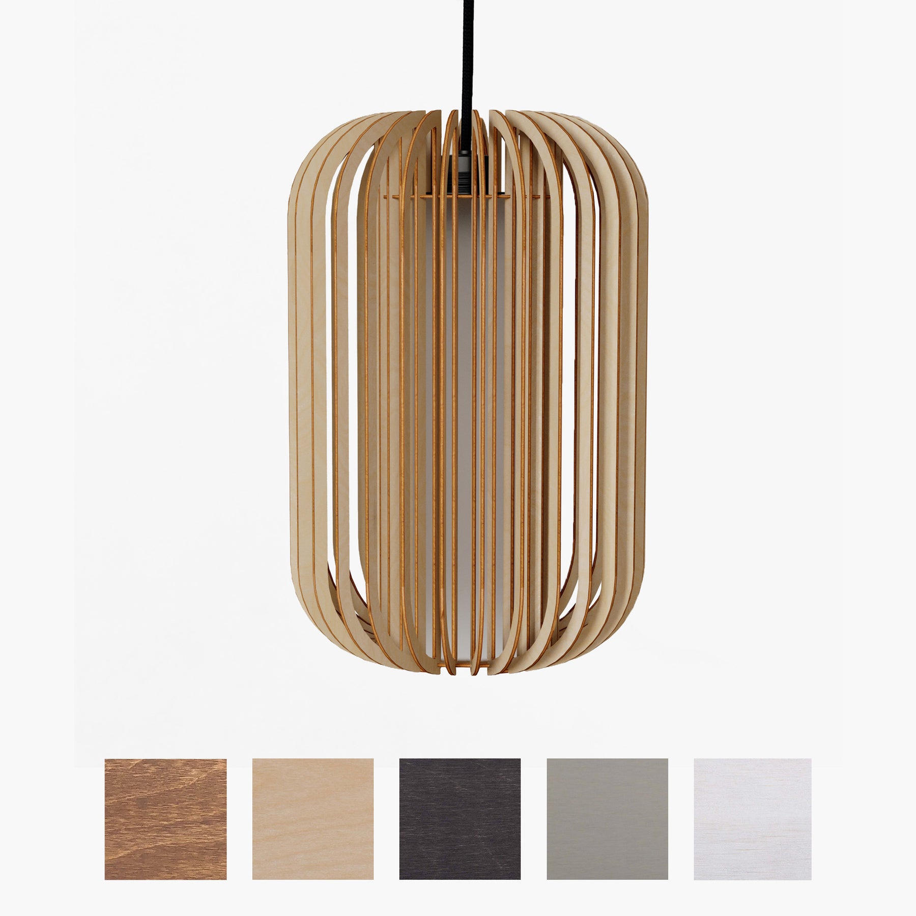 Pendelleuchte CARAMELO aus Holz