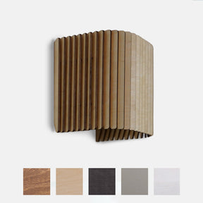 Wandleuchte CUBO aus Holz