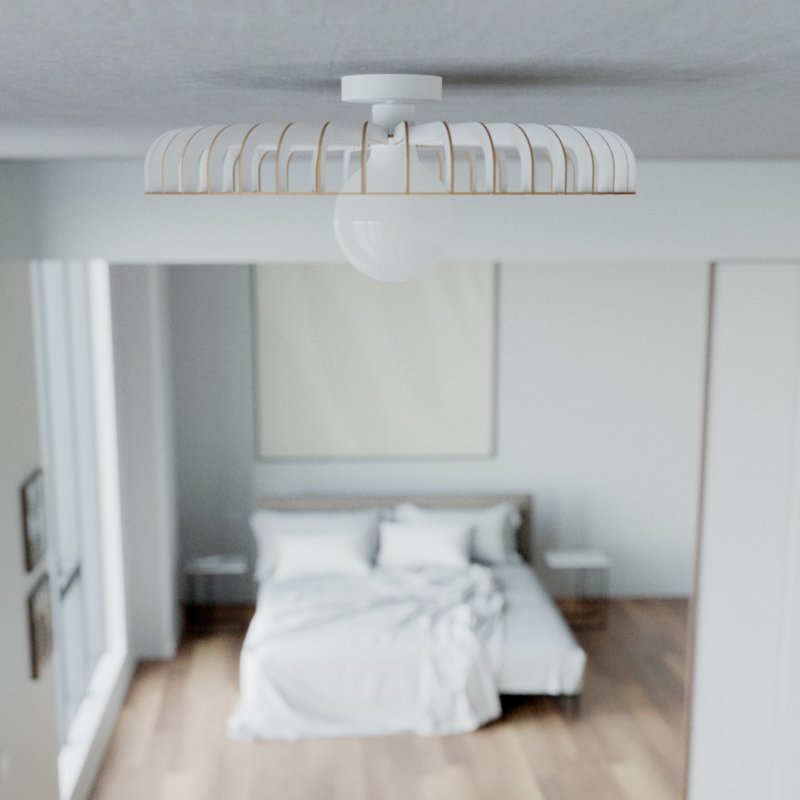 Deckenleuchte COPA aus Holz