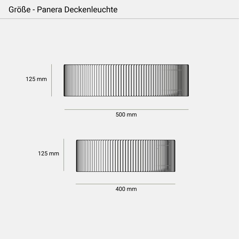 Deckenleuchte PANERA aus Holz