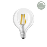 E27 LED Leuchtmittel GLOBE KLAR - dimmbar, 1521 Lumen (Stehleuchten)