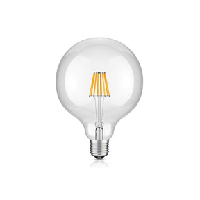 E27 LED Leuchtmittel GLOBE KLAR - nicht dimmbar, 806 Lumen (Pendelleuchten)