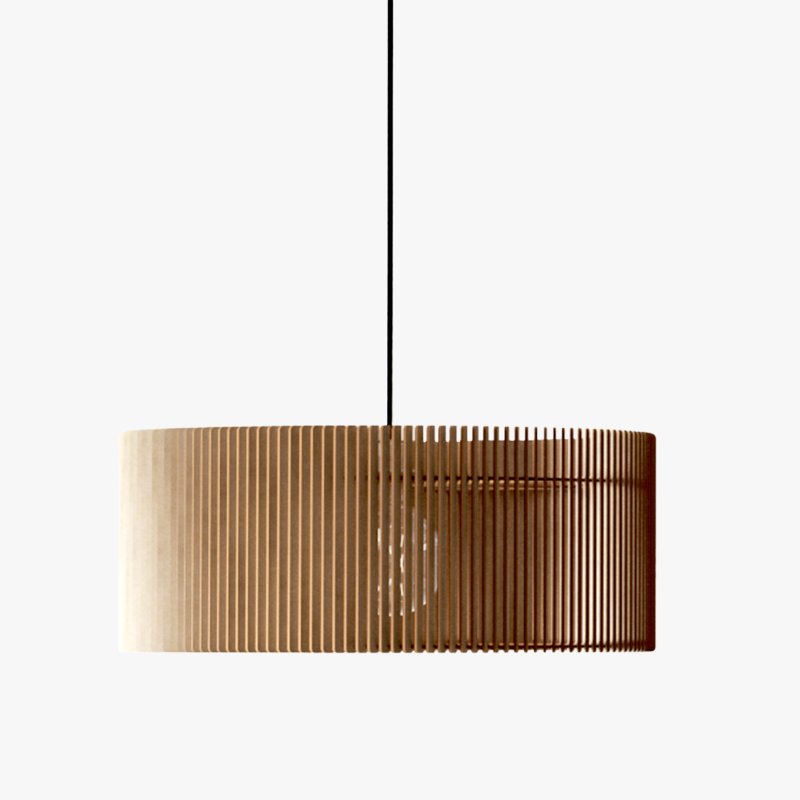Pendelleuchte BARRIL aus Holz
