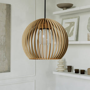 Pendelleuchte BOLA aus Holz