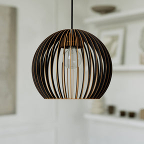 Pendelleuchte BOLA aus Holz