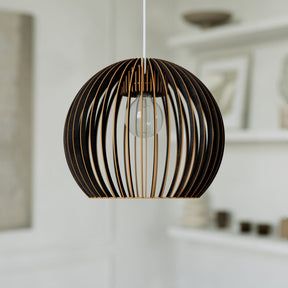Pendelleuchte BOLA aus Holz