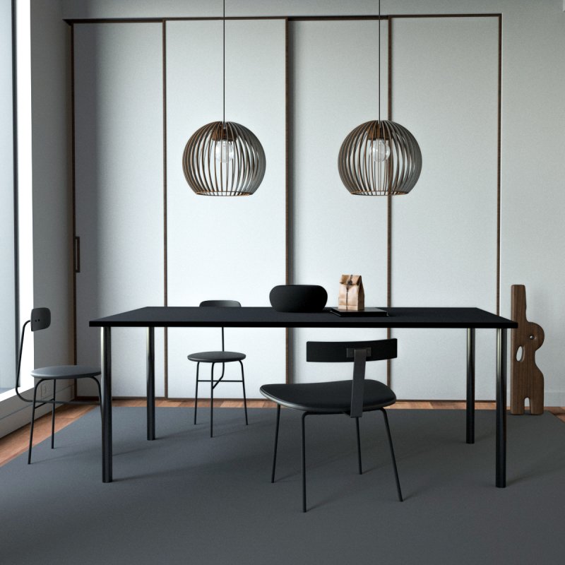 Pendelleuchte BOLA aus Holz