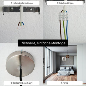 Pendelleuchte BOLA aus Holz