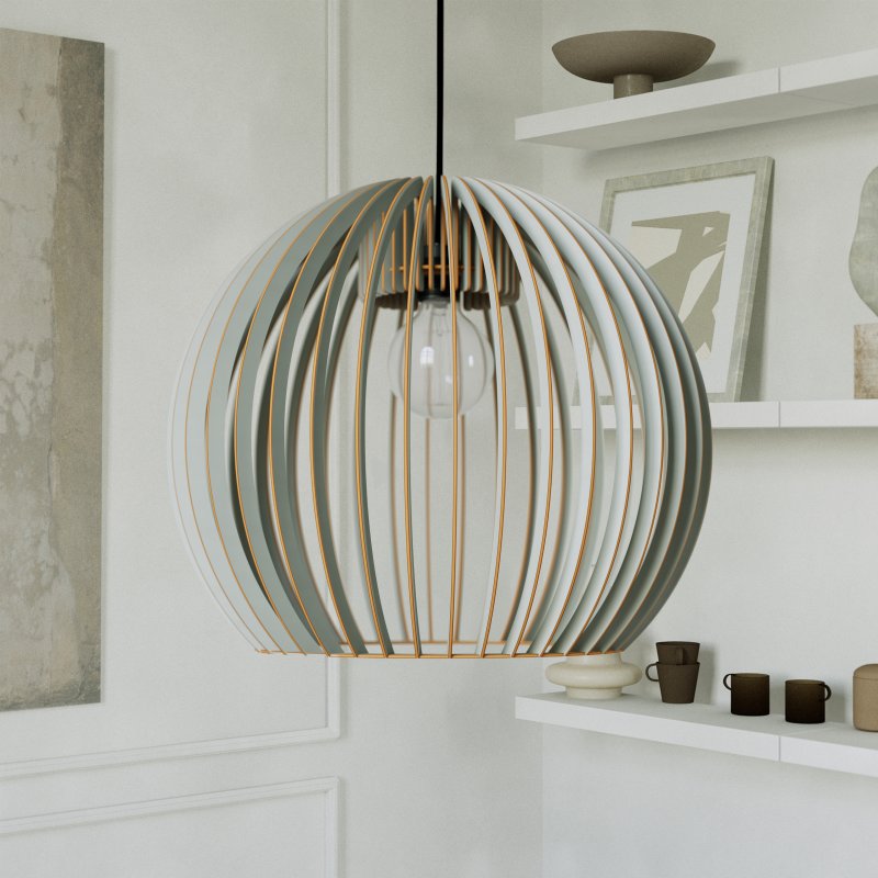 Pendelleuchte BOLA aus Holz