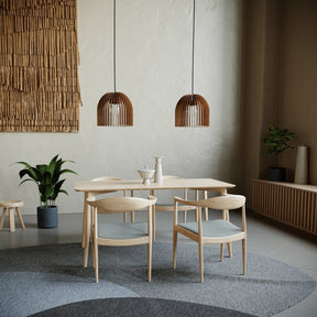 Pendelleuchte CAMPANA aus Holz