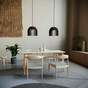 Pendelleuchte CAMPANA aus Holz