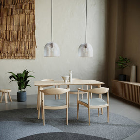 Pendelleuchte CAMPANA aus Holz