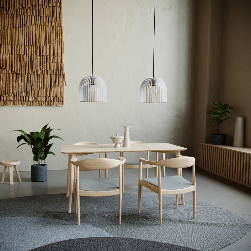 Pendelleuchte CAMPANA aus Holz