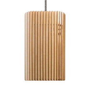 Pendelleuchte COLUMNA aus Holz