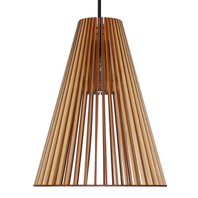 Pendelleuchte CONO aus Holz