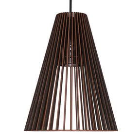 Pendelleuchte CONO aus Holz