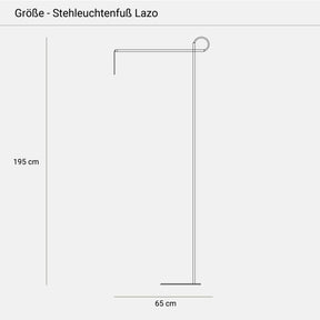Stehleuchte LAZO X BOLA