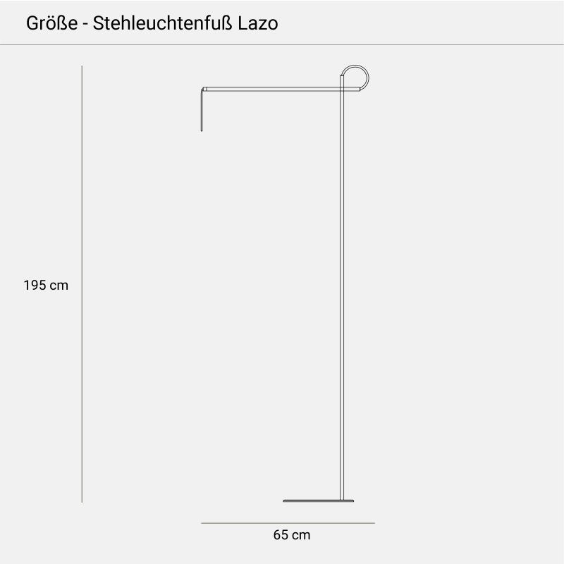 Stehleuchte LAZO X BOLA