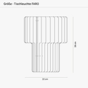 Tischleuchte FARO