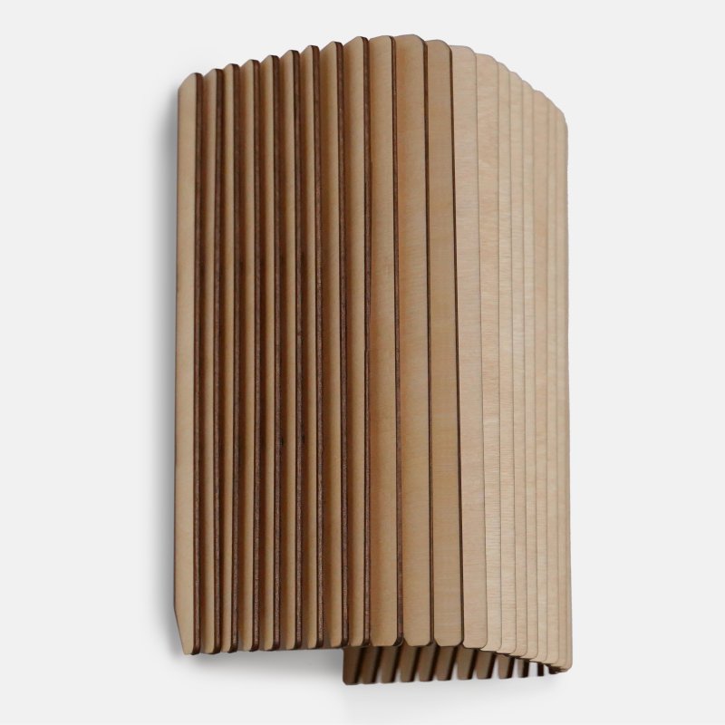 Wandleuchte ALTO aus Holz