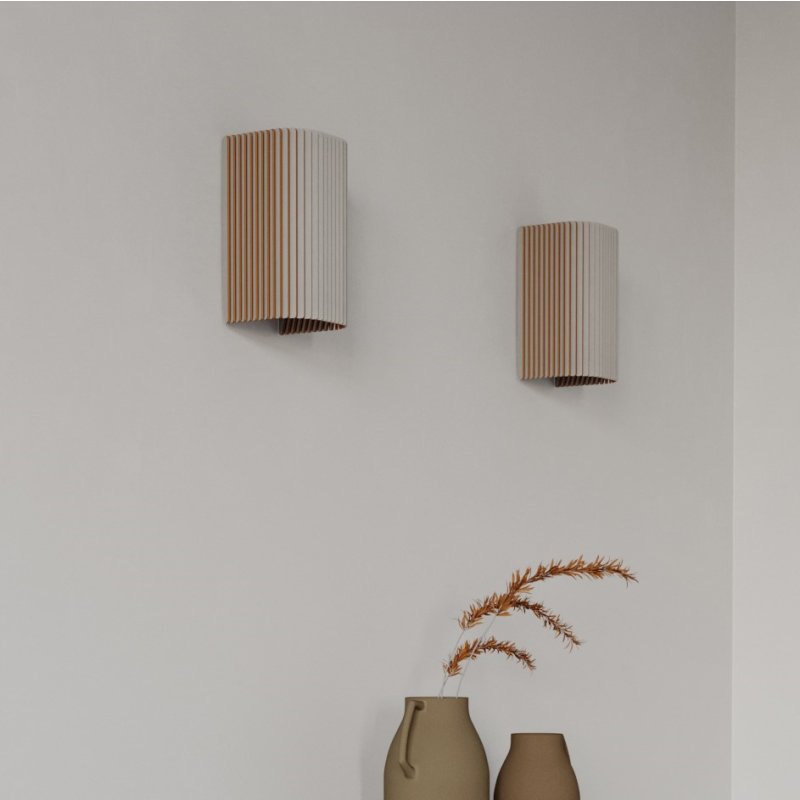Wandleuchte ALTO aus Holz