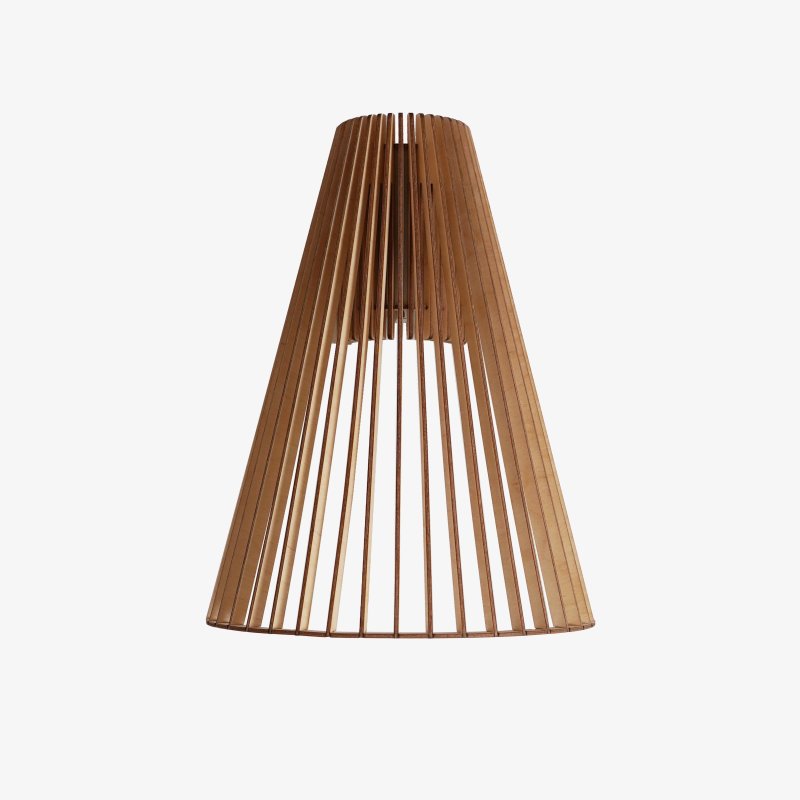 Wandleuchte CONO aus Holz
