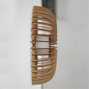Wandleuchte RAYOS aus Holz